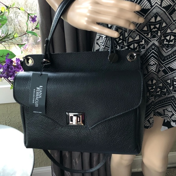 Luana Ferracuti Women’s Two Side Satchel Handbag - Picture 4 of 7